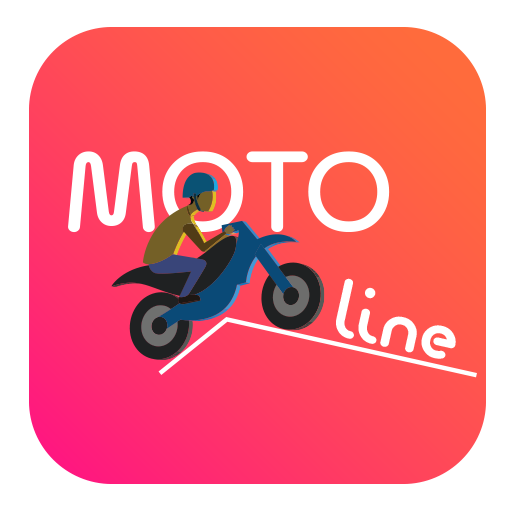 Moto Line - Motor bike racing game icon