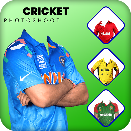 Cricket Photo Suit Editor icon