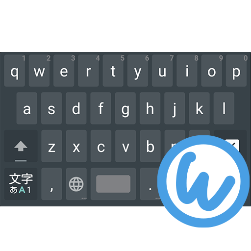 Std.Dark-type2 keyboard image icon