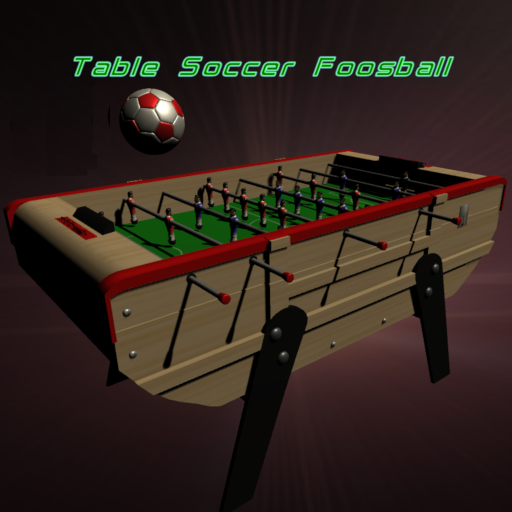 Table Soccer Foosball 3D icon