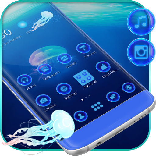 Floating Underwater Jellyfish Launcher icon