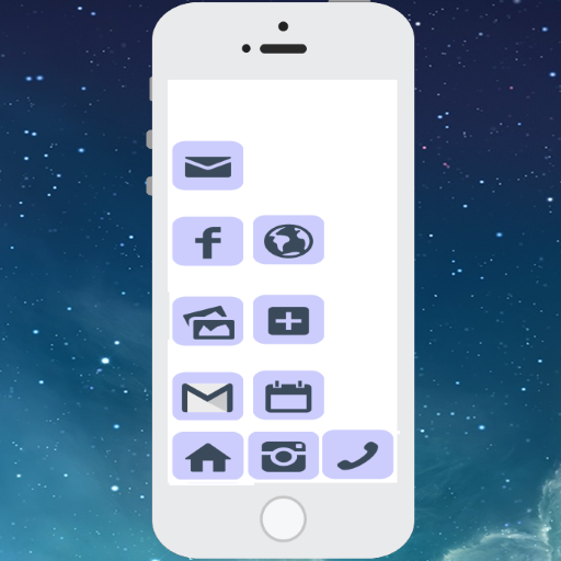 Launcher Theme for iPhone 8 icon