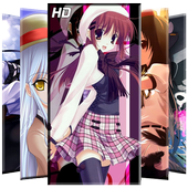 Cute Anime Girl Wallpapers icon