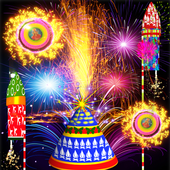 Diwali Crackers Magic Touch أيقونة