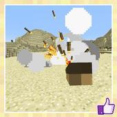 Rocket launcher - Guns mod for MCPE icon