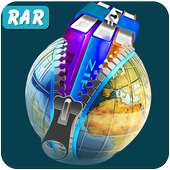 Rar archive,zip and unzip icon