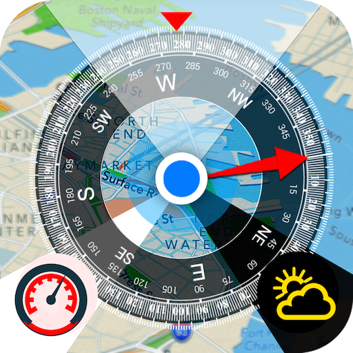 ikon All GPS Tools Pro (map, compass, flash, weather)