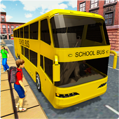 City School Bus Coach Simulator 2018 icon