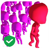 🎮Stickman Crowd in City!🎮 icon
