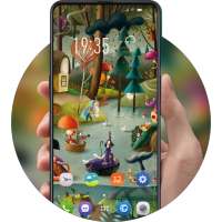 Hand painted fairy tale dreamland theme F9 Pro on 9Apps
