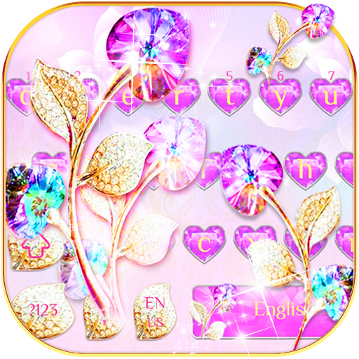 Diamond Flower Keyboard icon