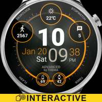 Advanced Watch Face & Clock Widget on 9Apps