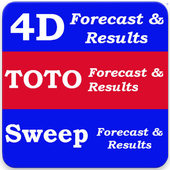 4D TOTO Singapore Sweep Forecaster &amp; Results Daily icon