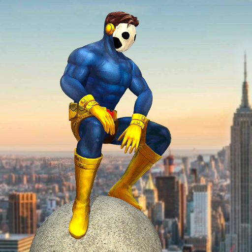 Flying Stickman Rope Hero 3D icon