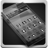 Luxury Black Silver Theme icon