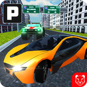 Multi Level Luxury Car Parking icon