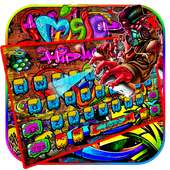 Street Music Graffiti Keyboard