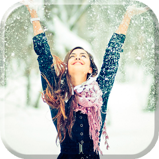 Falling Snow Live Wallpaper (live background) icon