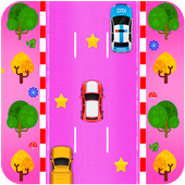 Girls Car Race icon