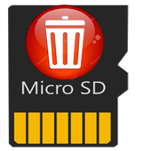 Erase SD card icon