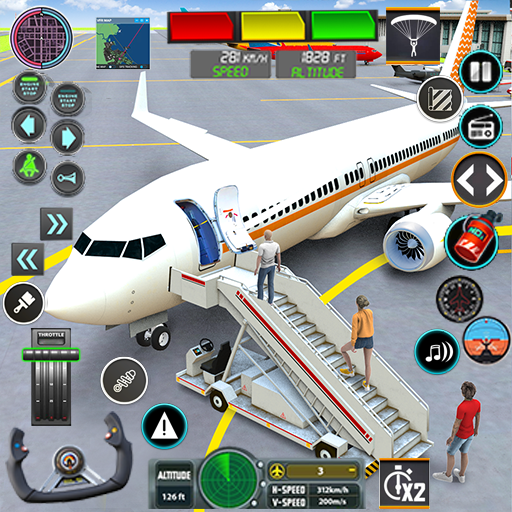ikon Pilot Flight Simulator Games