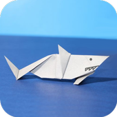 How to fold Origami Shark icon