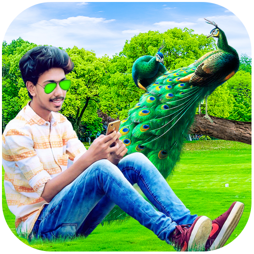 Jeweled Peacock Photo Frame icon