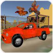 Chicken Delivery Mini Truck Driver