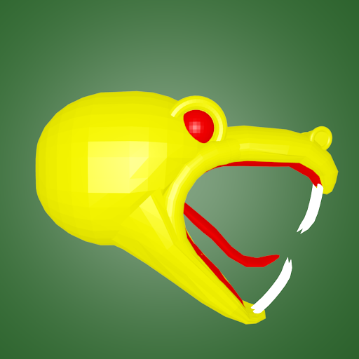 Space Snake 3D icon