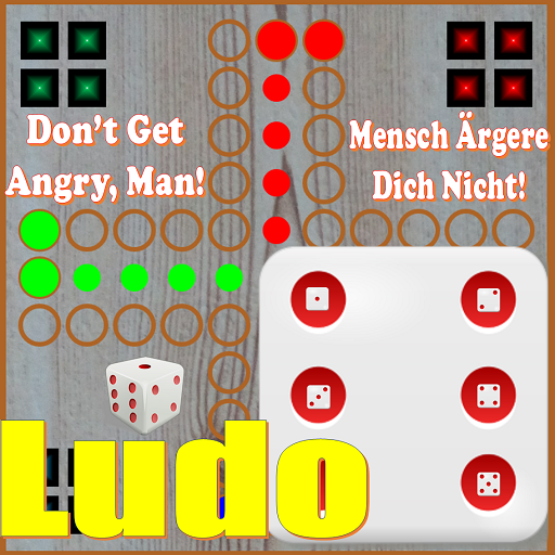 Free Ludo: 4-Player (Don't get Angry, man!) icon