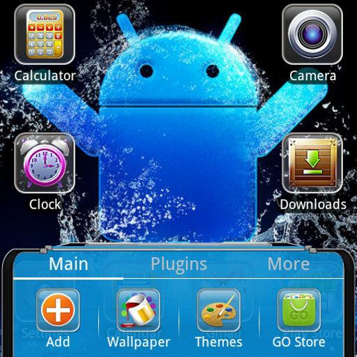 Cool Blue GO Launcher Theme icon