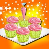 Cooking games pizzas and cakes icon