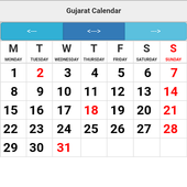 Gujarat Calendar иконка