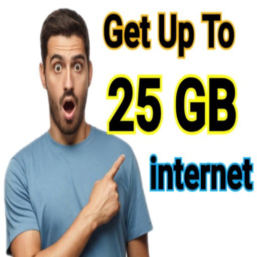 Daily Free internet Data Tricks Up - to 10 GB Data icon