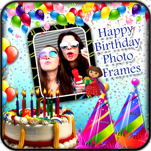 Birthday Photo Frames HD icon