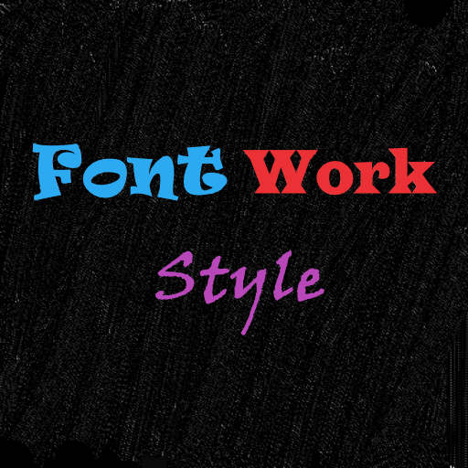 Font Work Style - for whatsapp,Instagram Facebook. أيقونة