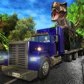 Angry Dino Transporter Truck icon