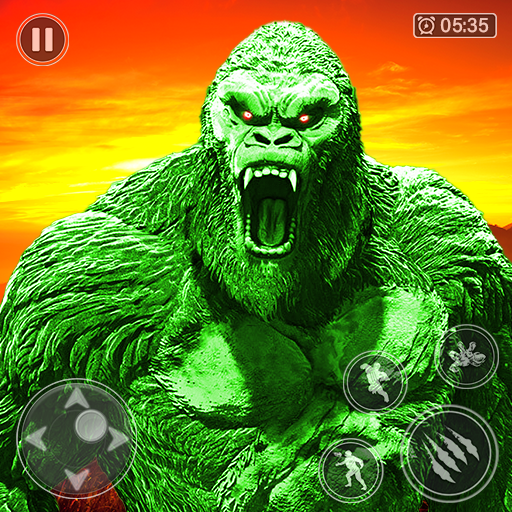 King Kong Godzilla Fighting 3D icon
