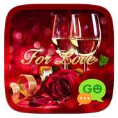 GO SMS FOR LOVE THEME on 9Apps