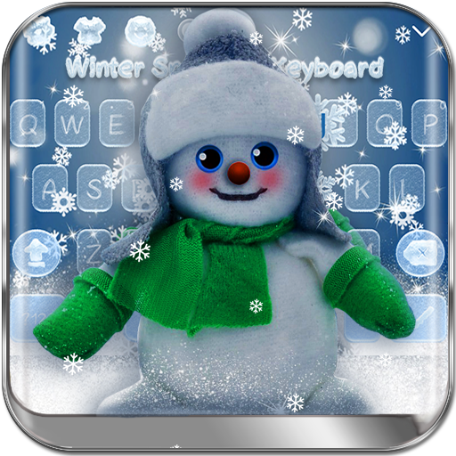 Winter Snowman Keyboard Theme icon