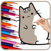 Learn To Draw Cute Pusheen Cat icon