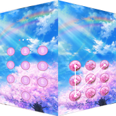 Green Applock Theme Cherry icon