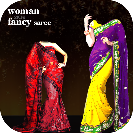 Woman Fancy Saree Photo Suit icon