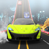 Highway Car Driving: Impossible Stunts Car Racing icon