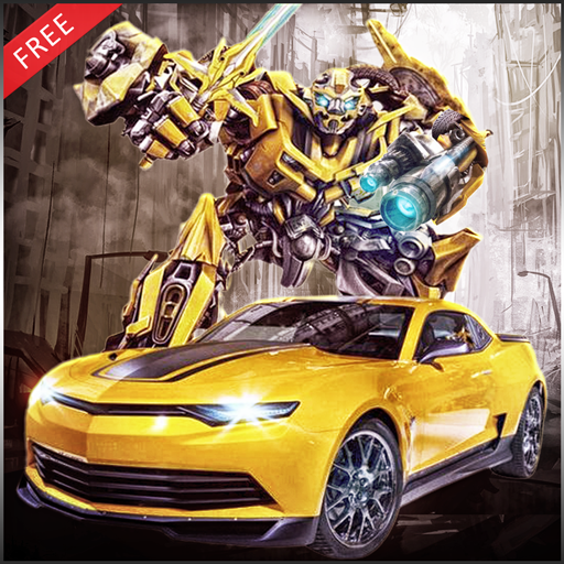 Real Gangster Robot Car Transform Game 2020 أيقونة