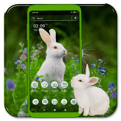 White Rabbit Launcher Theme icon