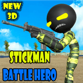 Army Commando Stickman Rope Hero Battle Survival icon