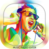 Music Photo Editor icon