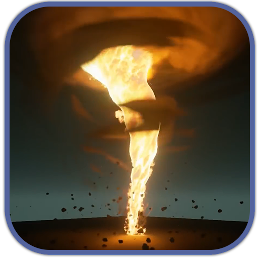 Fire Tornado live wallpaper icon