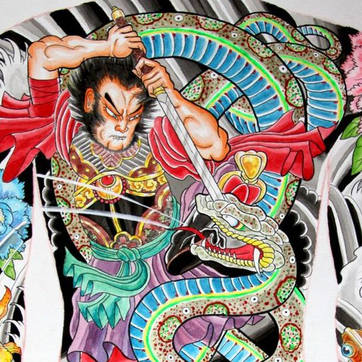 Japanese Tattoo Wallpaper 2 icon